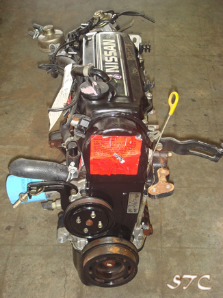 Used nissan stanza engine #7